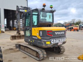 2021 Volvo EC60E 6 Ton+ Excavators For Auction: Leeds, UK – 30th April, 1st, 2nd & 3rd May 25 full
