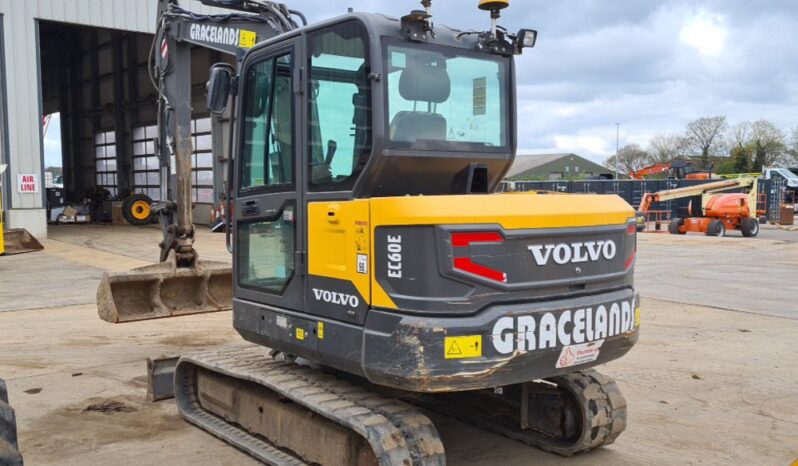 2021 Volvo EC60E 6 Ton+ Excavators For Auction: Leeds, UK – 30th April, 1st, 2nd & 3rd May 25 full