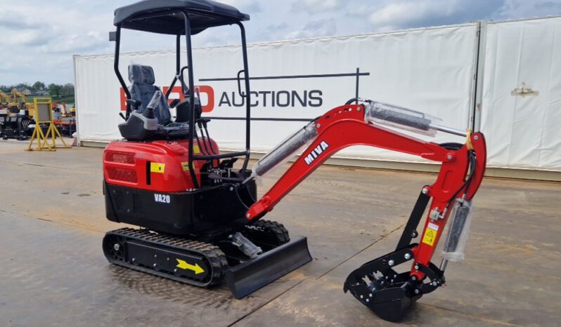 Unused 2025 Miva VA20 Micro Excavators For Auction: Dromore, NI – 16th & 17th May 2025 For Auction on 2025-05-17 full