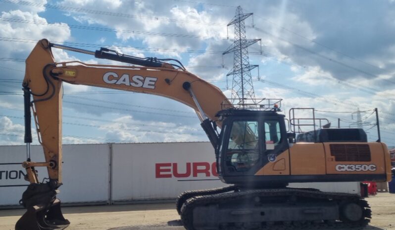 2014 Case CX350C 20 Ton+ Excavators For Auction: Leeds, UK – 30th April, 1st, 2nd & 3rd May 25 full