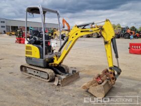 2020 Wacker Neuson EZ17 Mini Excavators For Auction: Leeds, UK – 30th April, 1st, 2nd & 3rd May 25 full