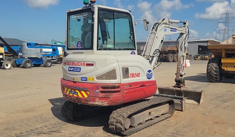 2020 Takeuchi TB240 Mini Excavators For Auction: Leeds, UK – 30th April, 1st, 2nd & 3rd May 25 full