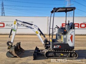 2023 Bobcat E17Z Mini Excavators For Auction: Leeds, UK – 30th April, 1st, 2nd & 3rd May 25 full