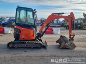 2018 Kubota U27-4 Mini Excavators For Auction: Leeds, UK – 30th April, 1st, 2nd & 3rd May 25 full