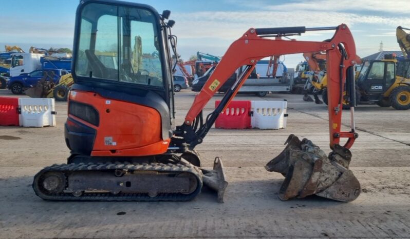2018 Kubota U27-4 Mini Excavators For Auction: Leeds, UK – 30th April, 1st, 2nd & 3rd May 25 full