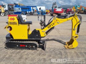 2024 Machpro MP12 Micro Excavators For Auction: Leeds, UK – 30th April, 1st, 2nd & 3rd May 25 full