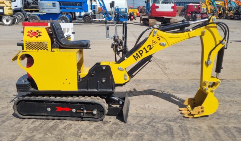 2024 Machpro MP12 Micro Excavators For Auction: Leeds, UK – 30th April, 1st, 2nd & 3rd May 25 full
