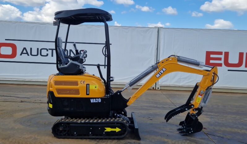 Unused 2025 Miva VA20 Micro Excavators For Auction: Dromore, NI – 16th & 17th May 2025 For Auction on 2025-05-17 full