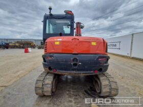 2018 Kubota KX080-4A 6 Ton+ Excavators For Auction: Leeds, UK – 30th April, 1st, 2nd & 3rd May 25 full