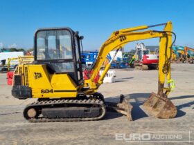 JCB 804 Mini Excavators For Auction: Leeds, UK – 30th April, 1st, 2nd & 3rd May 25 full
