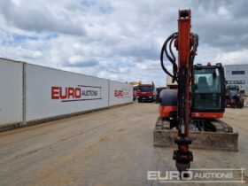2017 Kubota KX080-4A 6 Ton+ Excavators For Auction: Leeds, UK – 30th April, 1st, 2nd & 3rd May 25 full