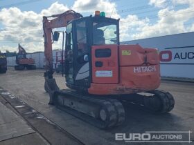 2014 Hitachi ZX85USB-5A 6 Ton+ Excavators For Auction: Leeds, UK – 30th April, 1st, 2nd & 3rd May 25 full