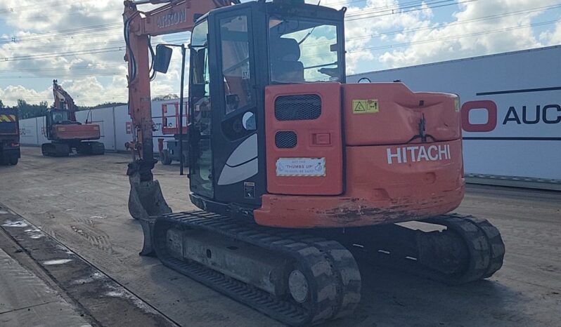 2014 Hitachi ZX85USB-5A 6 Ton+ Excavators For Auction: Leeds, UK – 30th April, 1st, 2nd & 3rd May 25 full