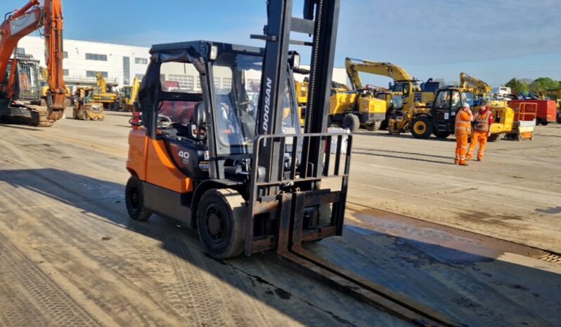 2015 Doosan D40SC7 Forklifts For Auction: Leeds, UK – 30th April, 1st, 2nd & 3rd May 25 full