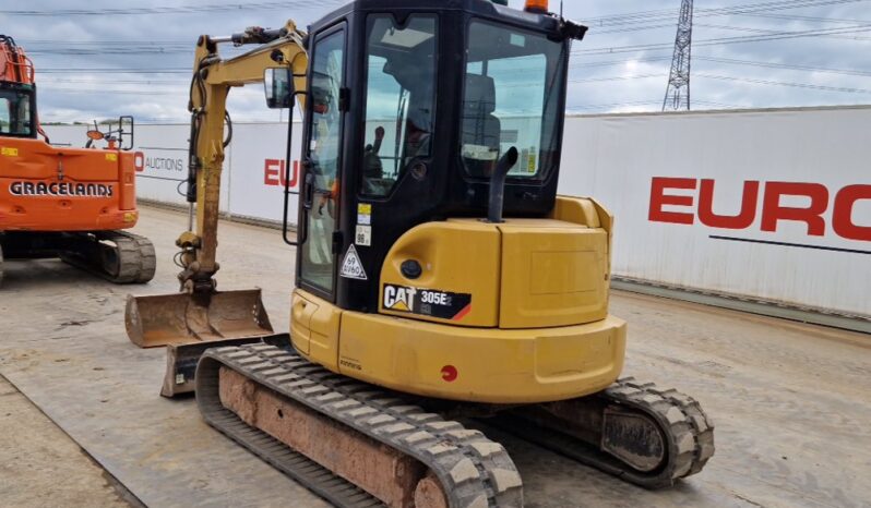 2018 CAT 305E2 Mini Excavators For Auction: Leeds, UK – 30th April, 1st, 2nd & 3rd May 25 full