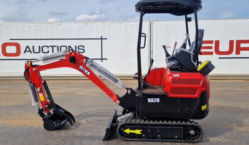 Unused 2025 Miva VA20 Micro Excavators For Auction: Dromore, NI – 16th & 17th May 2025 For Auction on 2025-05-17 full