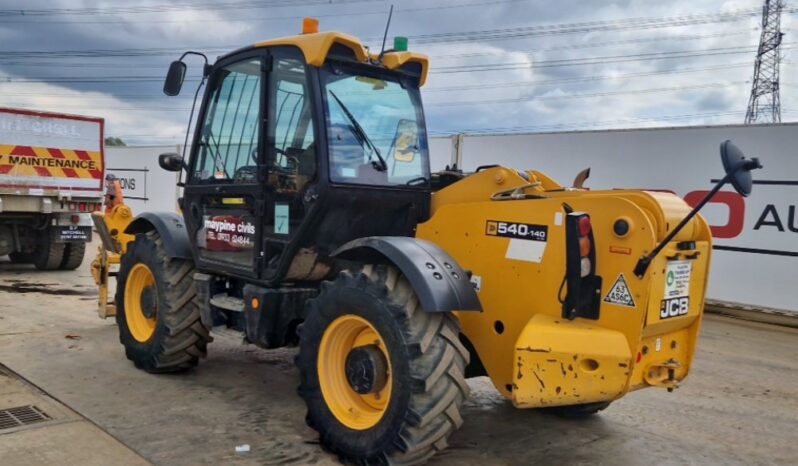 2018 JCB 540-140 Hi Viz Telehandlers For Auction: Leeds, UK – 30th April, 1st, 2nd & 3rd May 25 full