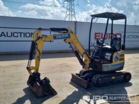 2020 Yanmar ViO17 Mini Excavators For Auction: Leeds, UK – 30th April, 1st, 2nd & 3rd May 25