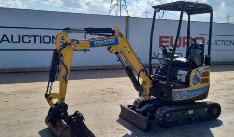 2020 Yanmar ViO17 Mini Excavators For Auction: Leeds, UK – 30th April, 1st, 2nd & 3rd May 25