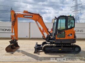 2022 Doosan DX63 6 Ton+ Excavators For Auction: Leeds, UK – 30th April, 1st, 2nd & 3rd May 25 full
