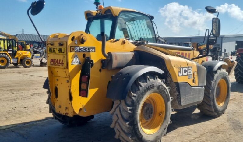 2017 JCB 533-105 Telehandlers For Auction: Leeds, UK – 30th April, 1st, 2nd & 3rd May 25 full