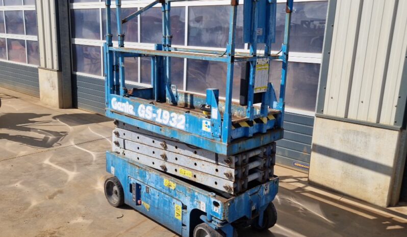 Genie GS1932 Manlifts For Auction: Leeds, UK – 30th April, 1st, 2nd & 3rd May 25
