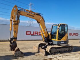 2015 Hyundai ROBEX 80CR-9A 6 Ton+ Excavators For Auction: Leeds, UK – 30th April, 1st, 2nd & 3rd May 25