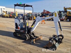 2023 Bobcat E17Z Mini Excavators For Auction: Leeds, UK – 30th April, 1st, 2nd & 3rd May 25 full