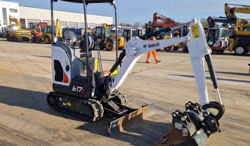 2023 Bobcat E17Z Mini Excavators For Auction: Leeds, UK – 30th April, 1st, 2nd & 3rd May 25 full