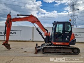 2016 Kubota KX080-4 6 Ton+ Excavators For Auction: Leeds, UK – 30th April, 1st, 2nd & 3rd May 25 full