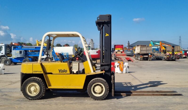 Yale GDP165HUBV118 Forklifts For Auction: Leeds, UK – 30th April, 1st, 2nd & 3rd May 25 full