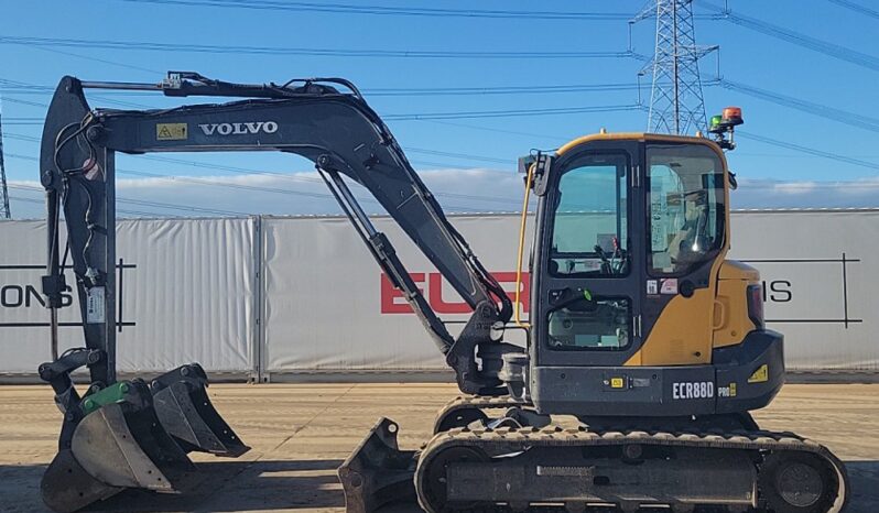 2021 Volvo ECR88D 6 Ton+ Excavators For Auction: Leeds, UK – 30th April, 1st, 2nd & 3rd May 25 full