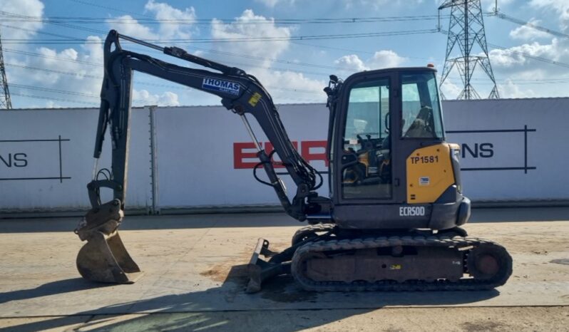 2018 Volvo ECR50D Mini Excavators For Auction: Leeds, UK – 30th April, 1st, 2nd & 3rd May 25 full
