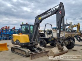 2021 Volvo EC60E 6 Ton+ Excavators For Auction: Leeds, UK – 30th April, 1st, 2nd & 3rd May 25 full