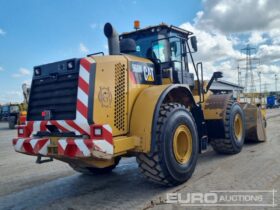 2015 CAT 966M Wheeled Loaders For Auction: Leeds, UK – 30th April, 1st, 2nd & 3rd May 25 full