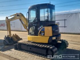 Komatsu PC35MR-2 Mini Excavators For Auction: Leeds, UK – 30th April, 1st, 2nd & 3rd May 25 full