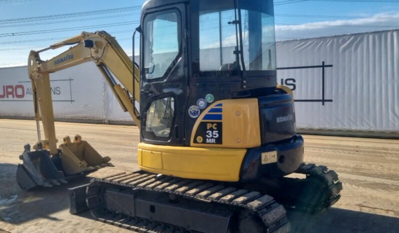Komatsu PC35MR-2 Mini Excavators For Auction: Leeds, UK – 30th April, 1st, 2nd & 3rd May 25 full
