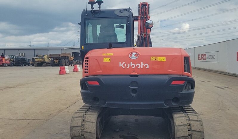 2020 Kubota KX080-4A2 6 Ton+ Excavators For Auction: Leeds, UK – 30th April, 1st, 2nd & 3rd May 25 full