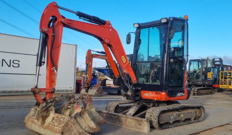 2018 Kubota U27-4 Mini Excavators For Auction: Leeds, UK – 30th April, 1st, 2nd & 3rd May 25
