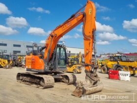 2016 Doosan DX140LCR-5 10 Ton+ Excavators For Auction: Leeds, UK – 30th April, 1st, 2nd & 3rd May 25 full