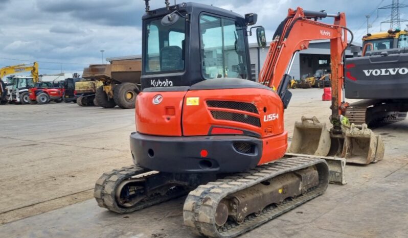 2017 Kubota U55-4 Mini Excavators For Auction: Leeds, UK – 30th April, 1st, 2nd & 3rd May 25 full