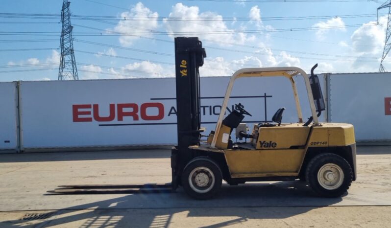 Yale GDP165HUBV118 Forklifts For Auction: Leeds, UK – 30th April, 1st, 2nd & 3rd May 25 full