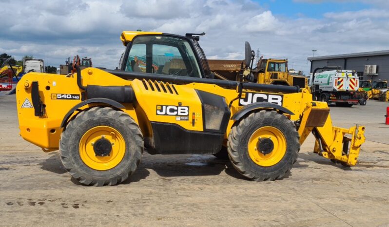 2019 JCB 540-140 Hi Viz Telehandlers For Auction: Leeds, UK – 30th April, 1st, 2nd & 3rd May 25 full