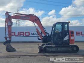 2014 Hitachi ZX85USB-5A 6 Ton+ Excavators For Auction: Leeds, UK – 30th April, 1st, 2nd & 3rd May 25 full