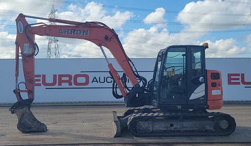 2014 Hitachi ZX85USB-5A 6 Ton+ Excavators For Auction: Leeds, UK – 30th April, 1st, 2nd & 3rd May 25 full