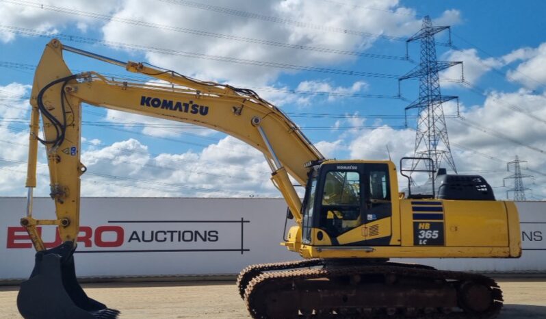 2016 Komatsu HB365LC-3 20 Ton+ Excavators For Auction: Leeds, UK – 30th April, 1st, 2nd & 3rd May 25 full