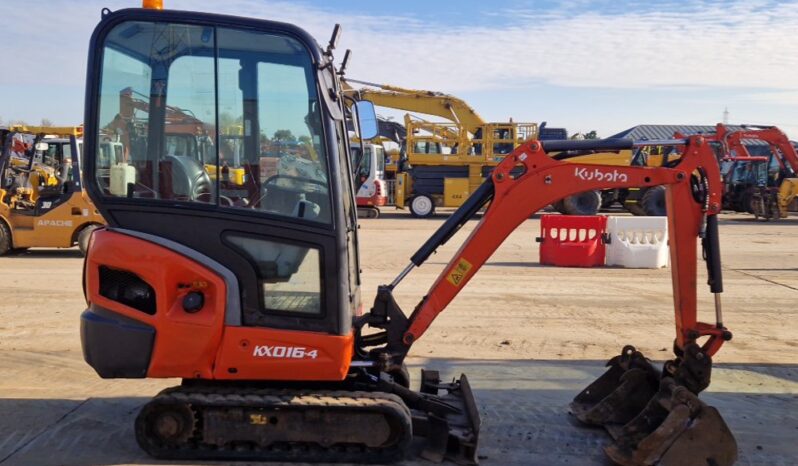 2015 Kubota KX016-4 Mini Excavators For Auction: Leeds, UK – 30th April, 1st, 2nd & 3rd May 25 full