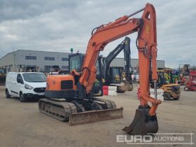 2019 Doosan DX85R-3 6 Ton+ Excavators For Auction: Leeds, UK – 30th April, 1st, 2nd & 3rd May 25 full
