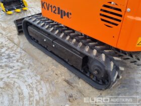 Unused 2024 JPC KV12 Micro Excavators For Auction: Leeds, UK – 30th April, 1st, 2nd & 3rd May 25 full