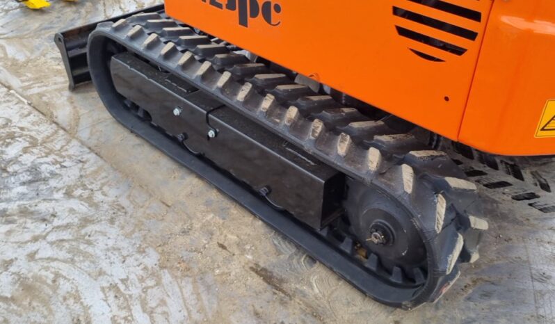 Unused 2024 JPC KV12 Micro Excavators For Auction: Leeds, UK – 30th April, 1st, 2nd & 3rd May 25 full
